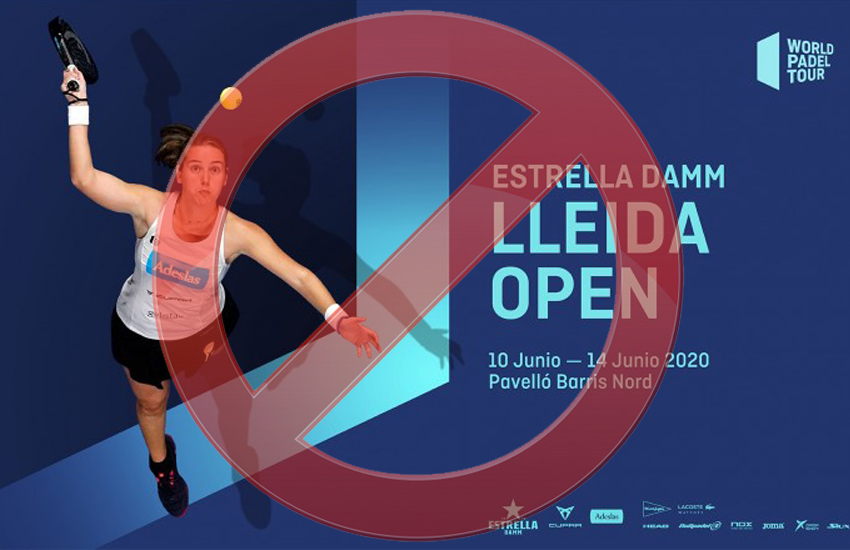 Lleida Open cancelado