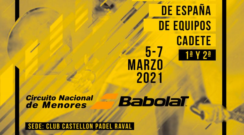 Campeonato de España cadete 2021