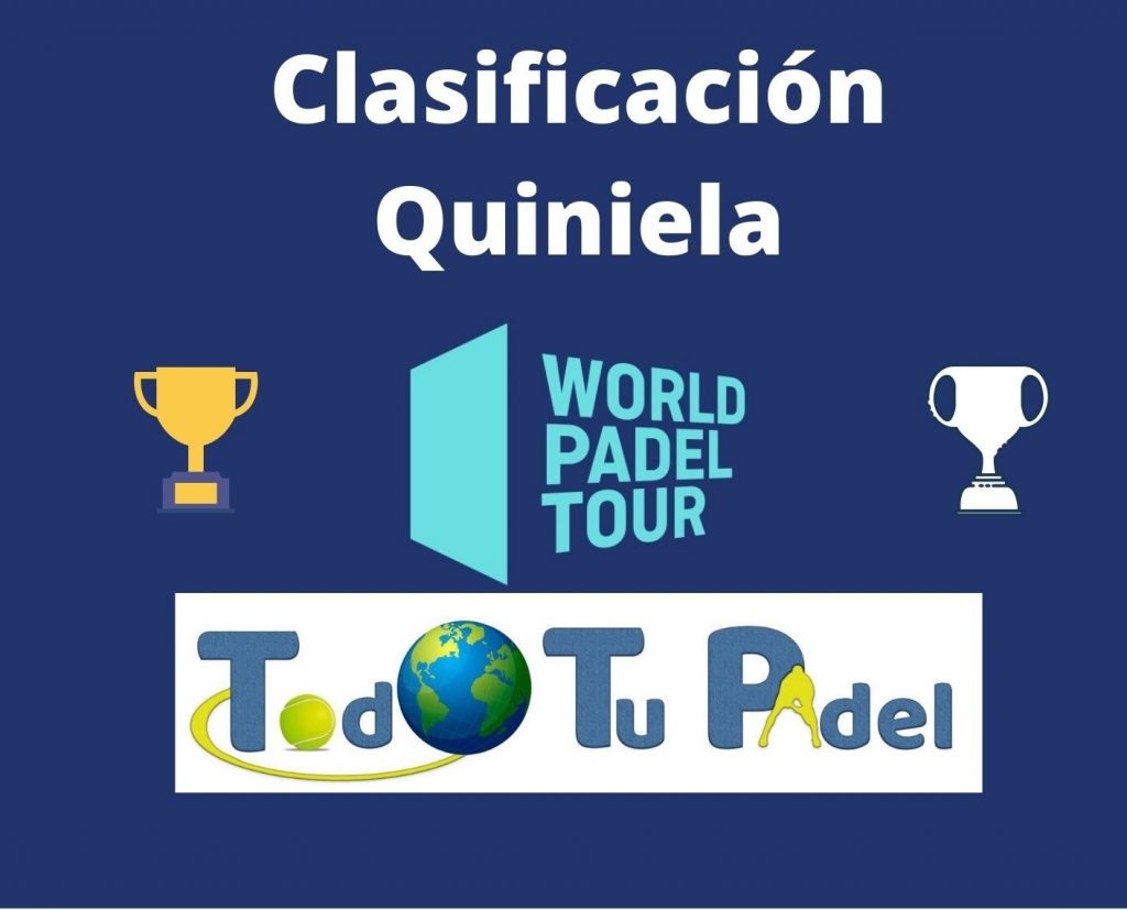 Portada clasificación Quiniela WPT-TTP