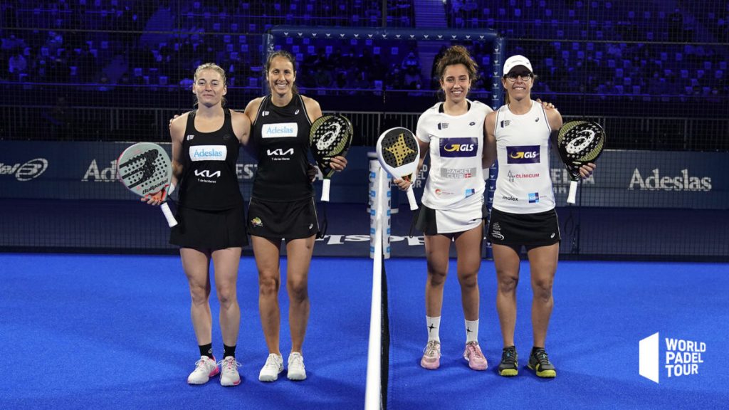 Ale Salazar, Gemma Triay, Bea y Lucía en la semifinal femenina del WPT Madrid Open
