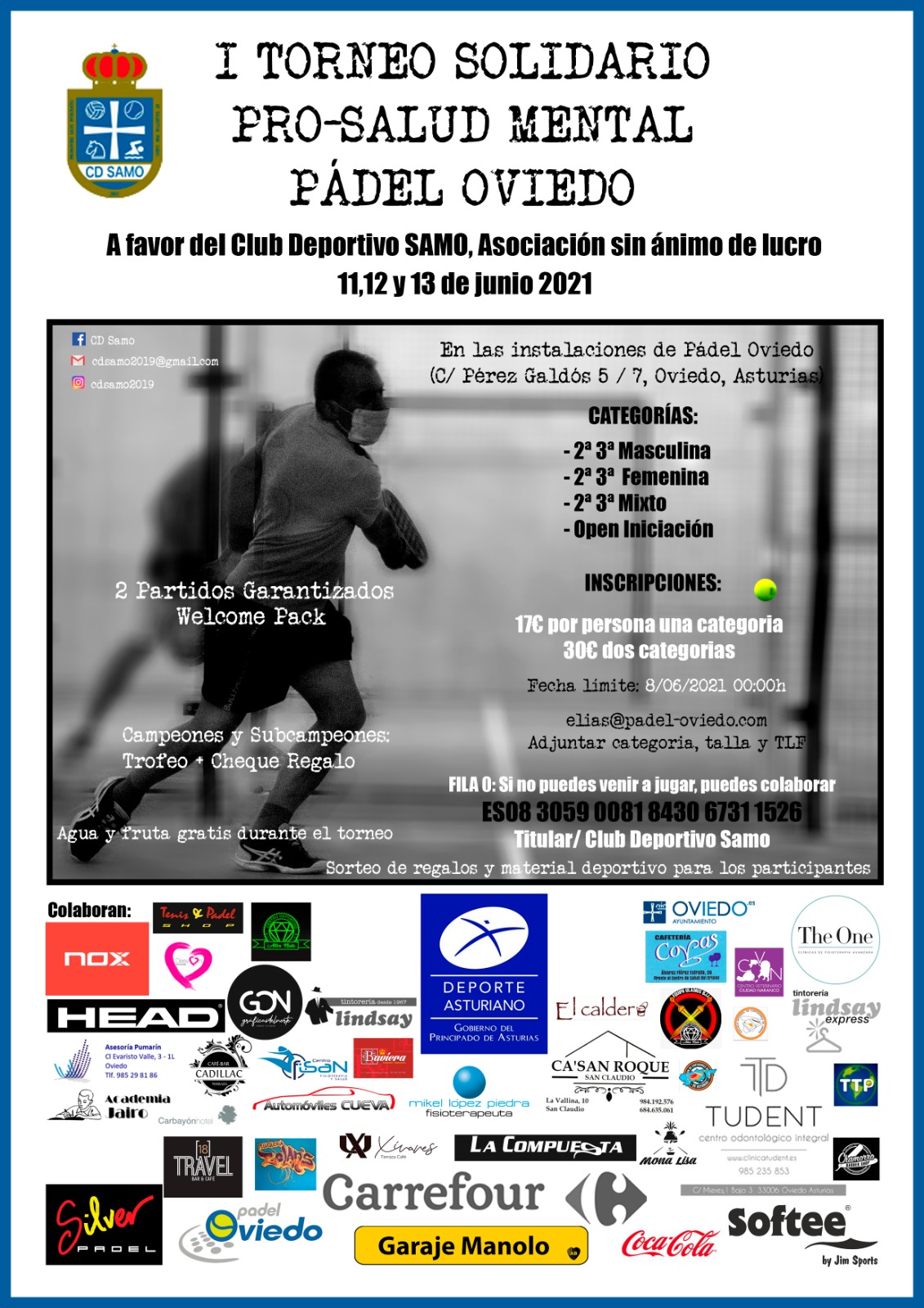 I Torneo Solidario SAMO-Pádel Oviedo