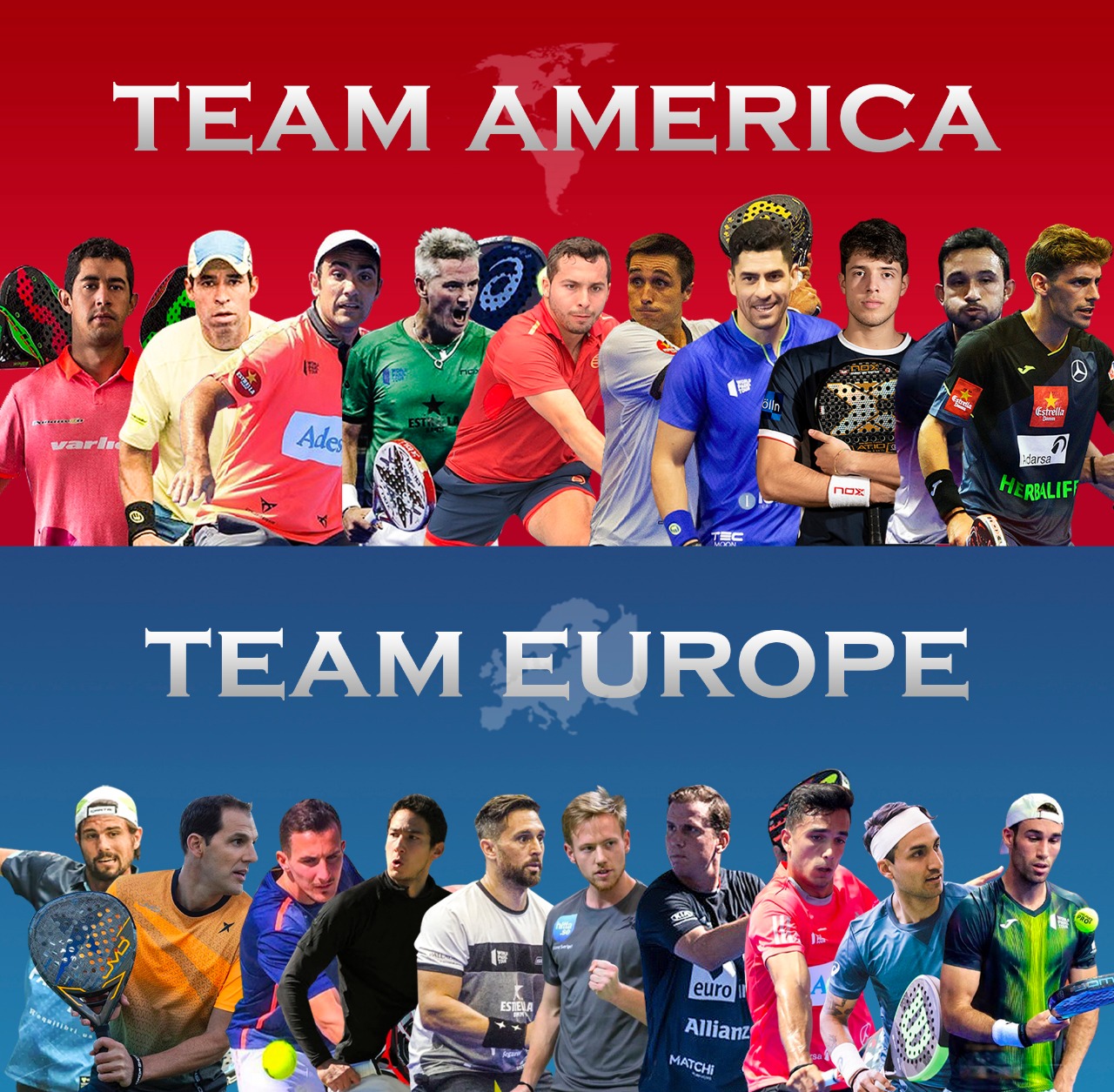 Encuentro América vs Europa de pádel 2021