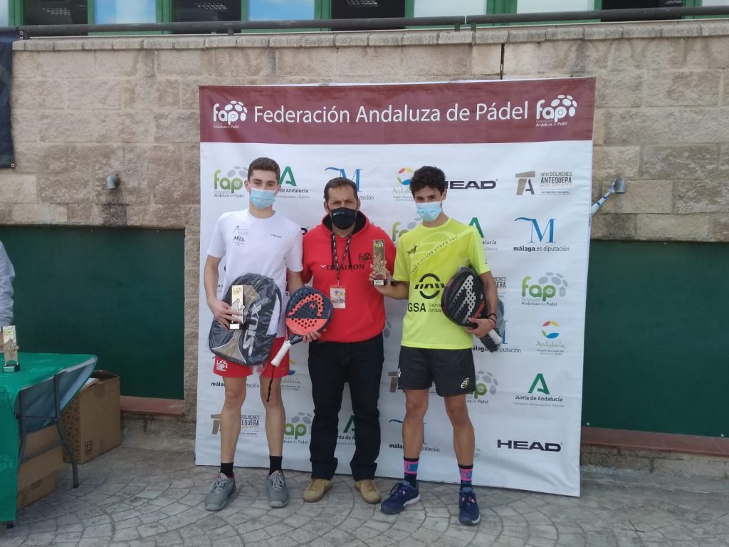 Campeones Master Andalucía de Menores 2021