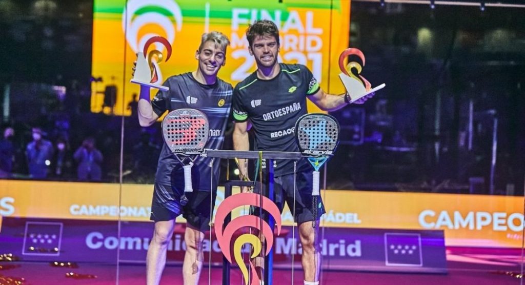 Vencedores del Campeonato de España Absoluto de pádel 2021, Di Nenno y Garrido