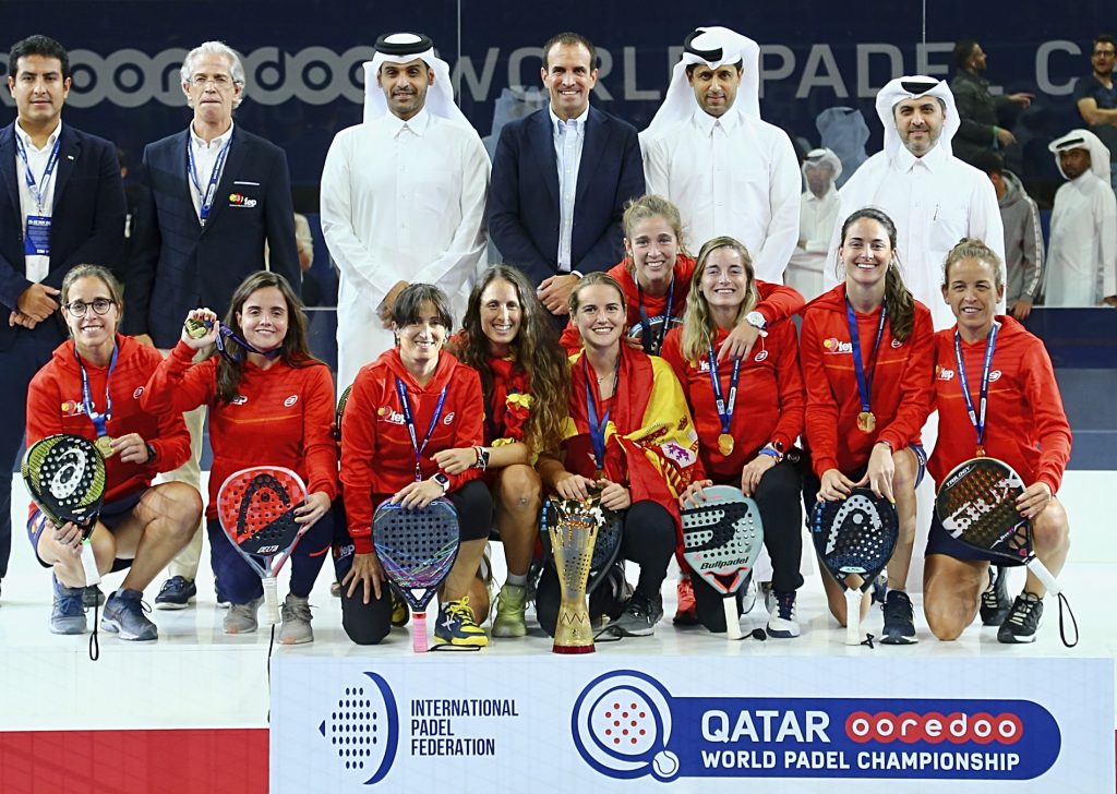 España campeona del mundo de pádel femenino