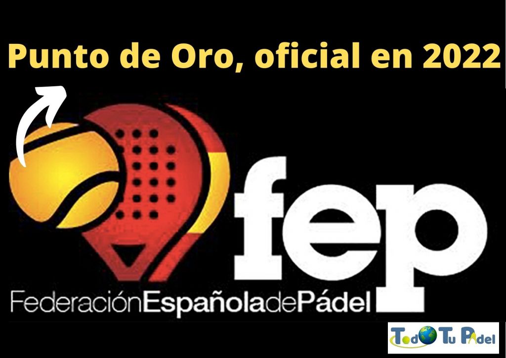 Punto de oro oficial en la FEP en 2022