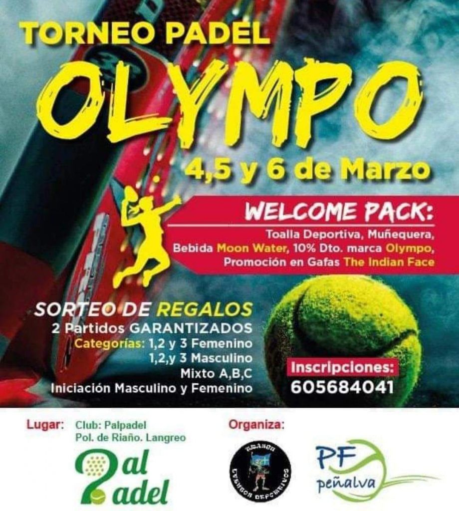 Torneo Olympo Pal Padel