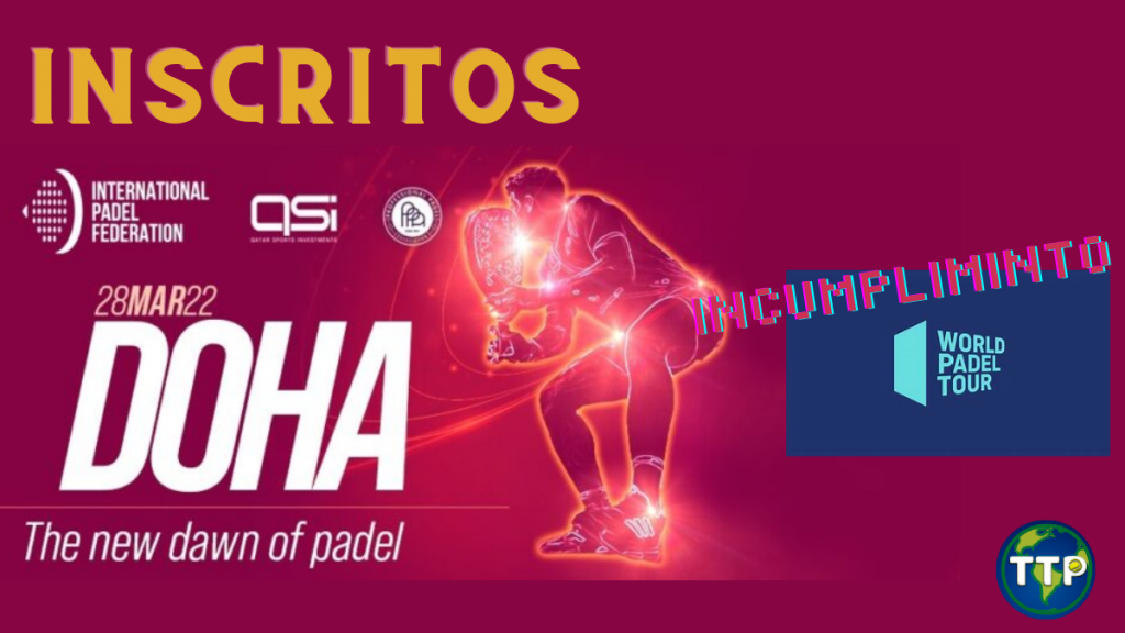 Inscritos en Doha 2022
