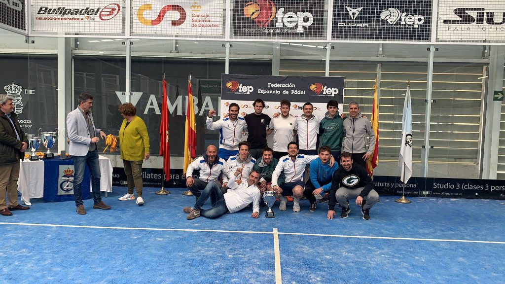 Equipo de pádel Real Zaragoza Club de Tenis