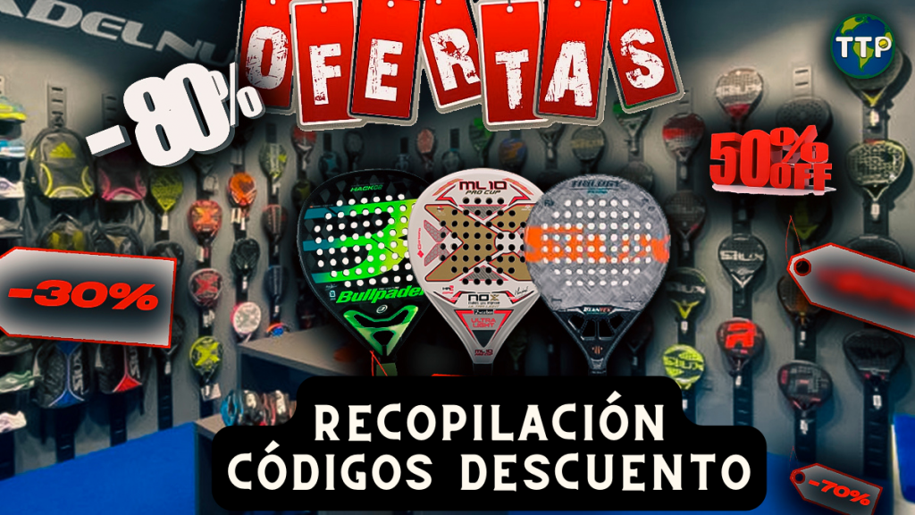 Código descuento pádel