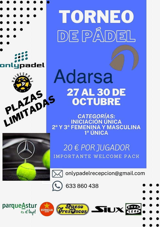Torneo Only Padel Adarsa 2022