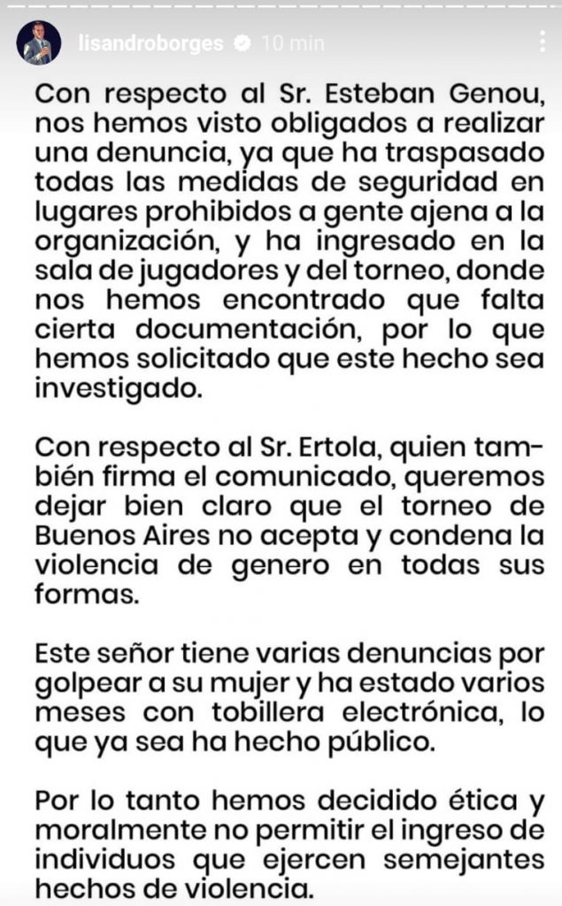 Declaraciones de Lisandro Borges tras el WPT Buenos Aires Master 2022 (2)