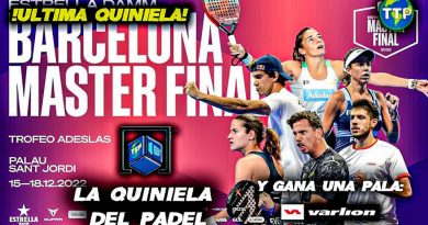 Quiniela Master Final 2022