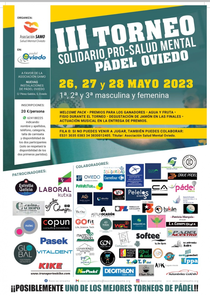 III Torneo Solidario Asociación SAMO