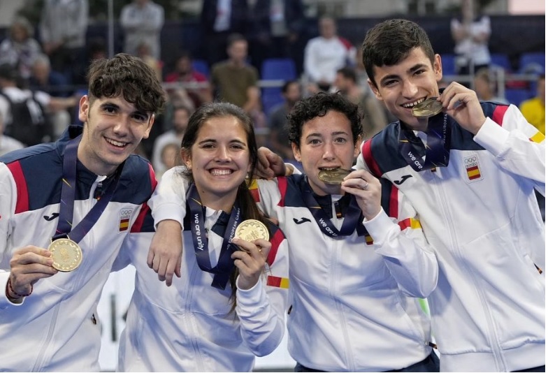 medallistas españoles en el los European Games 2023 de Padel