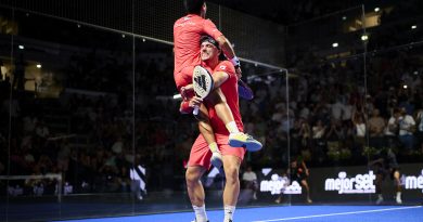 Victoria de Chingalán en el Italy Major Premier Padel 2025