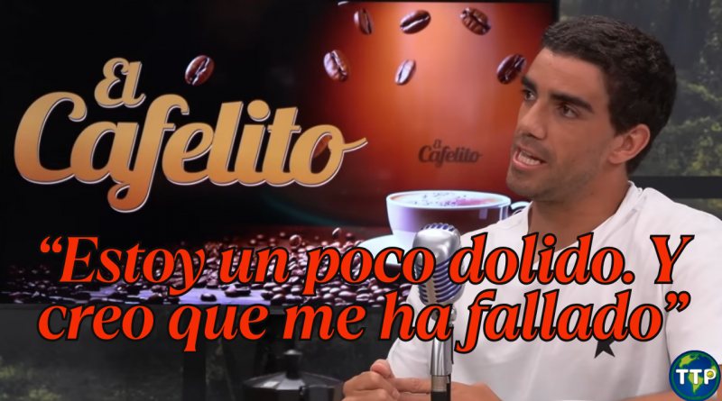 Juan Lebrón en el Cafelito de Josep Pedrerol