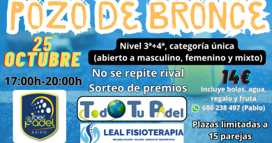 Pozo Iberpadel 25 Octubre