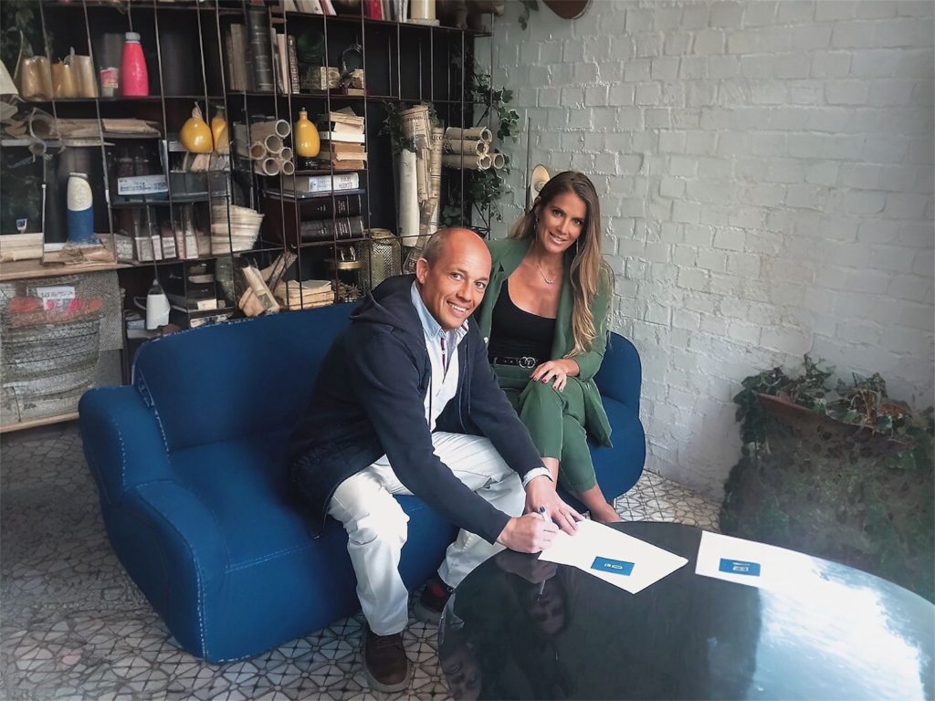 Iván Hernández (IPMA) y Belén Montes (Greenset)