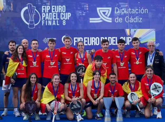 FIP Euro Padel Cup: españa doble campeona