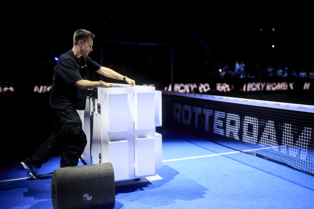 Nicky Romero en el Rotterdam Premier Padel P1 2025