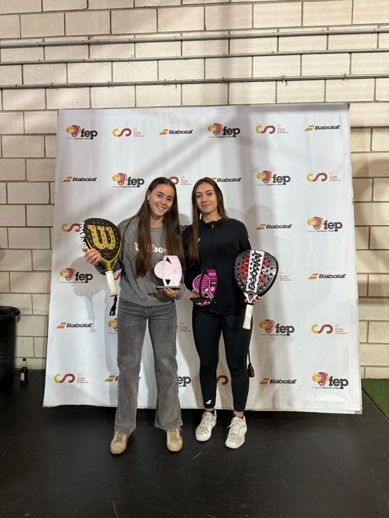 Alba Vázquez-Carlota Sánchez Master Final Junior FEP 2025