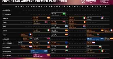Calendario Premier Padel 2026