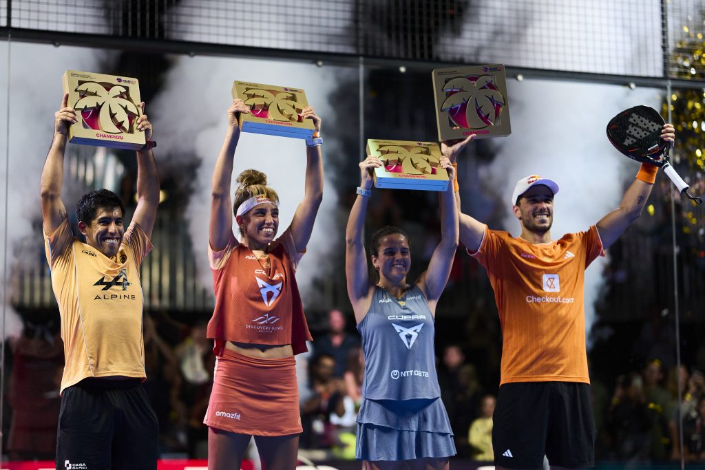 Parejas campeonas en el Miami Premier Padel P1 2026