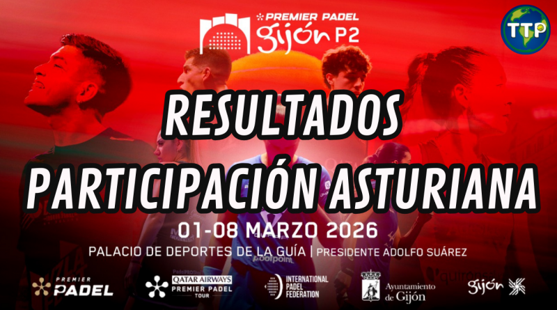 resultados asturianos en el premier padel gijón 2026