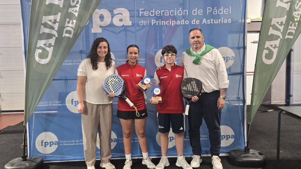 Carmen López-Manuel Pérez campeones infantiles Campeonatos Asturias Menores 2026