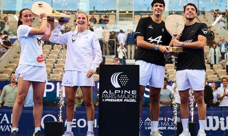 parejas campeonas del Paris Premier Padel Major 2026
