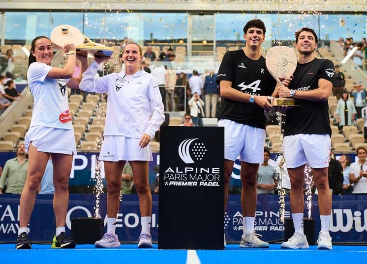 parejas campeonas del Paris Premier Padel Major 2026