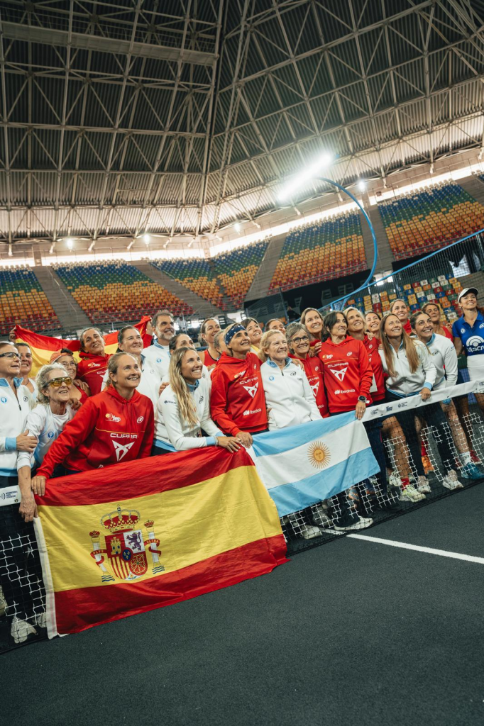 Selecciones de España y Argentina femeninas en el Mundial de Veteranos (Buenos Aires 2026)